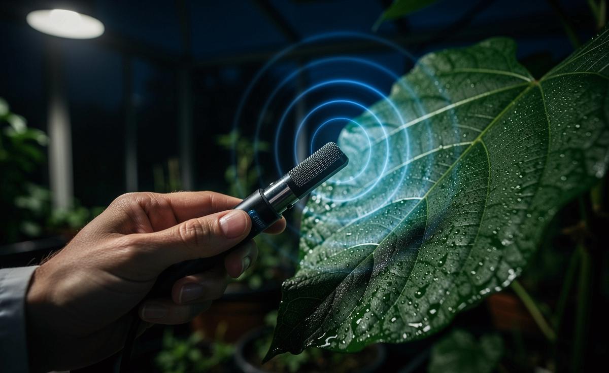 Der geheimnisvolle Ton, den Forscher leise hören, wenn sie Pflanzen nahekommen