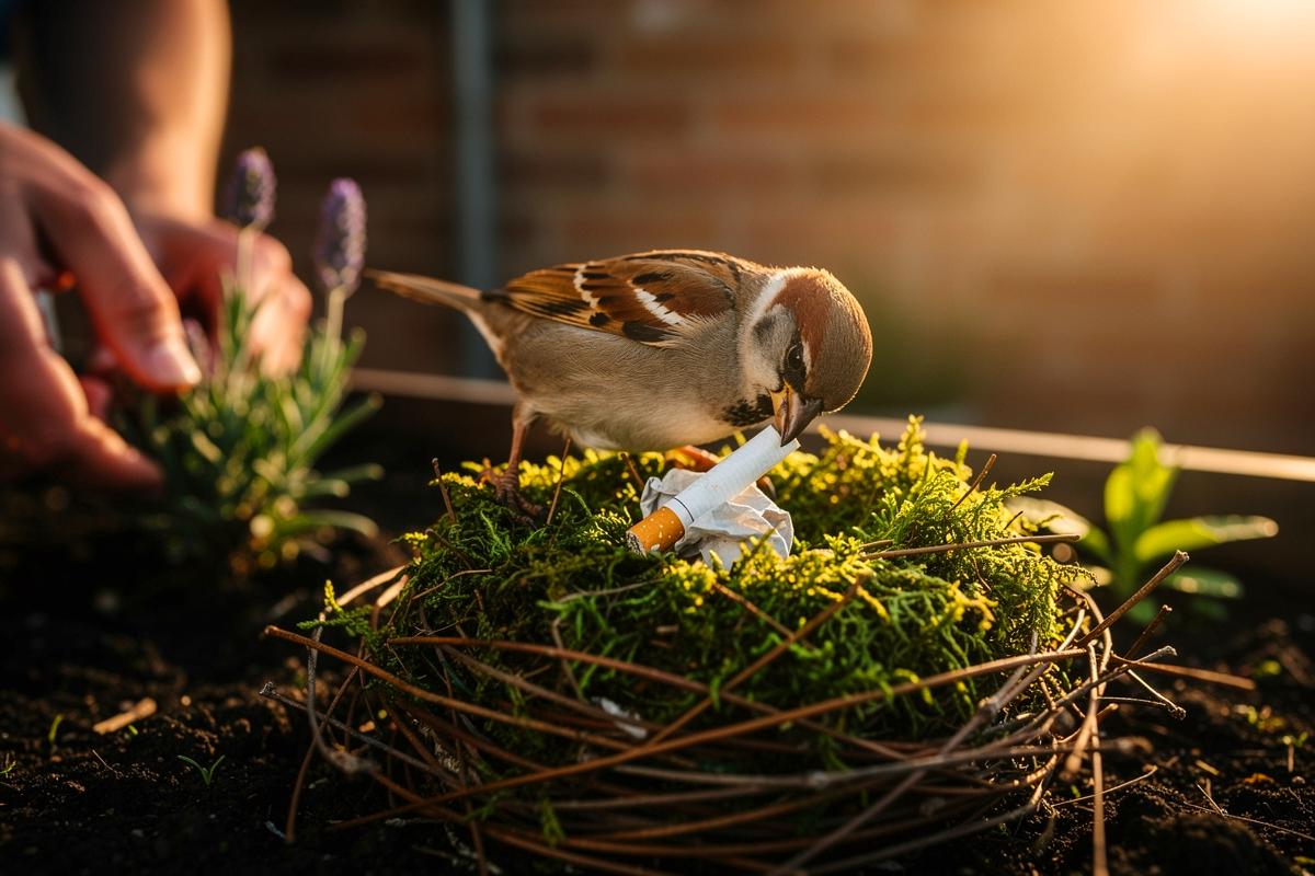 Dieses eigentümliche Ding in Vogelnestern entlarvt den besten Gärtnertrick, Experten wundern sich