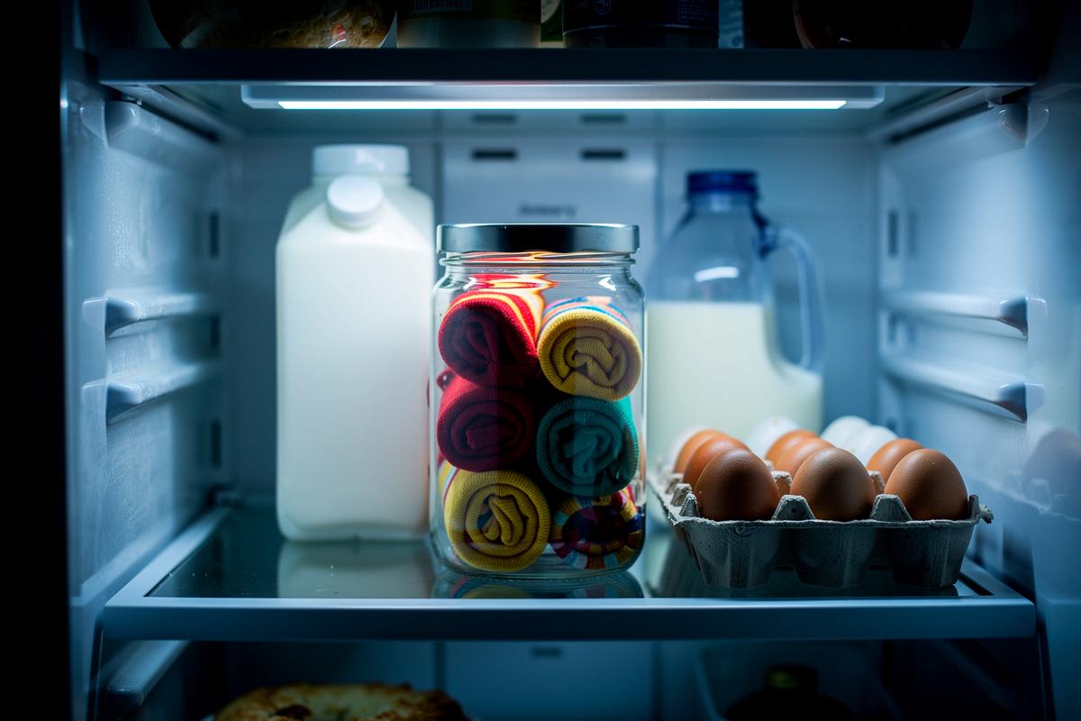 Leute finden überall Socken in Kühlschränken, und Home-Organizer schwören darauf
