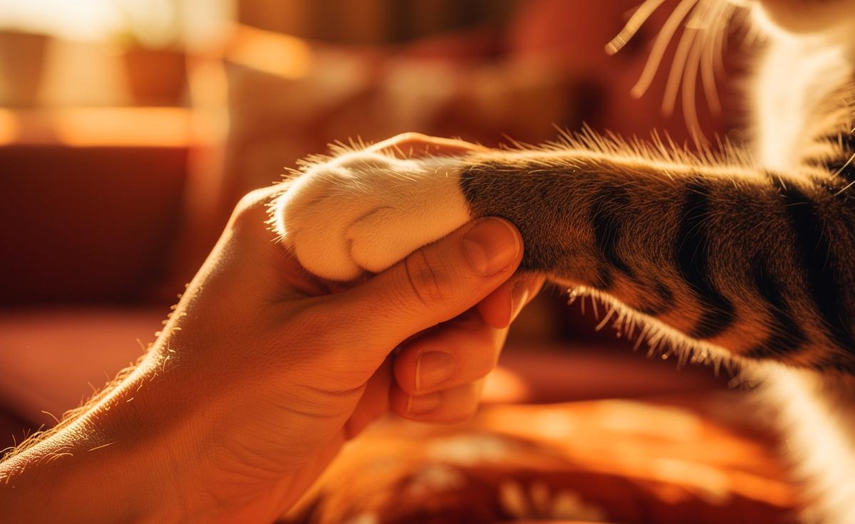 Was hinter dem geheimen Pfoten-Ritual steckt, das Katzenbesitzer jetzt machen, und was Trainer dazu sagen